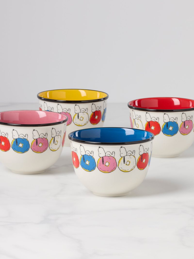 Chef Snoopy Dessert Bowls - Set of 4