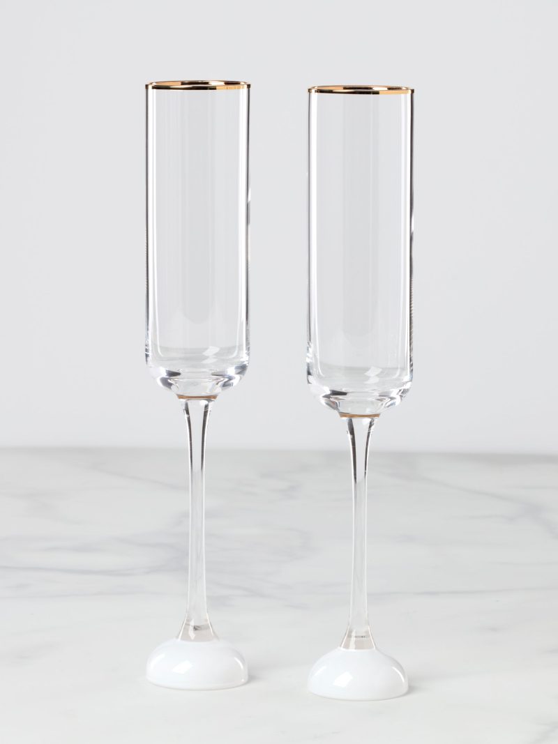 Happily Ever After Toasting Flutes - Set Of 2